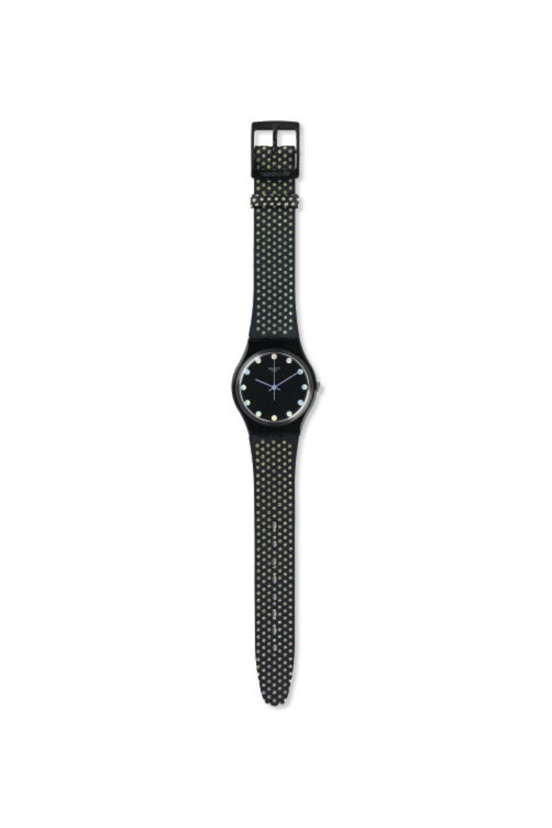 Ceas unisex Swatch, GB293, Negru