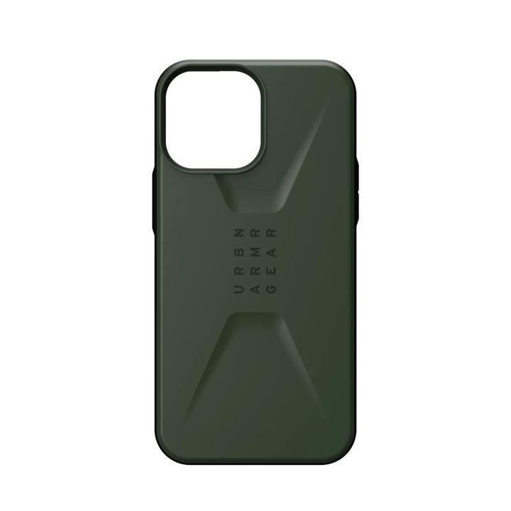 Калъф UAG Civilian, Olive Drab, Съвместим с iPhone 13 Pro Max
