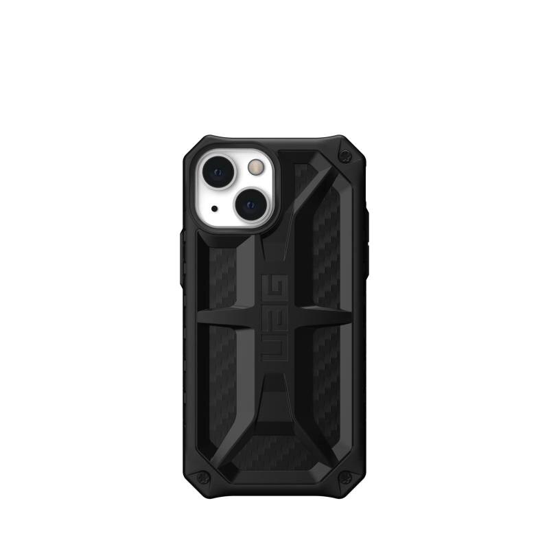 Carcasa UAG Monarch compatibila cu iPhone 13 Mini Carbon Fiber