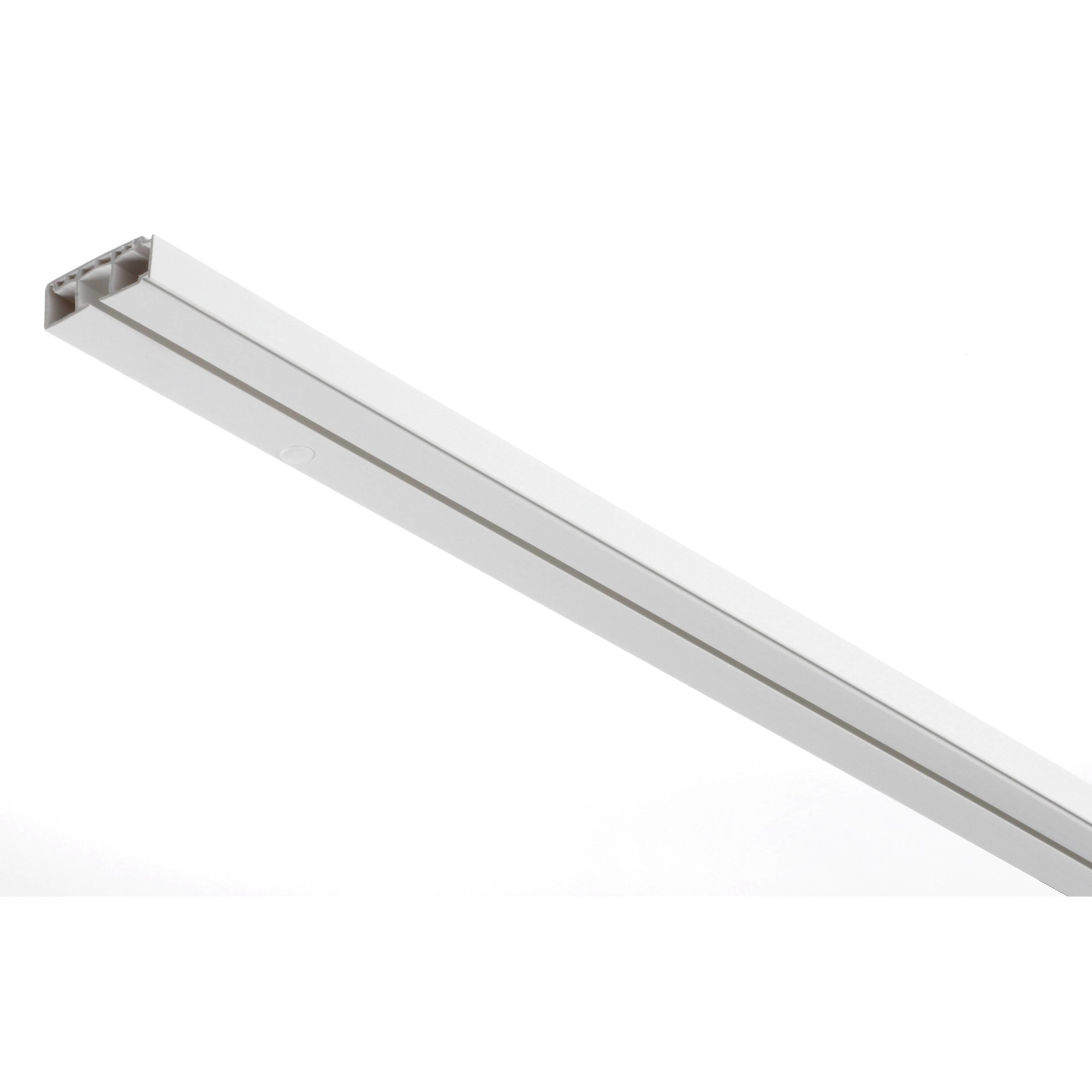 ПВЦ корниз Sunpro, 1канален, бял, 210 см eMAG.bg