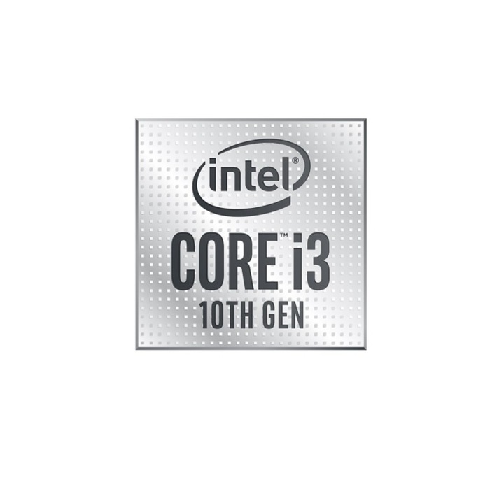 Процесор Intel Comet Lake Core i3-10105, 4 Cores, 3.70 GHz (Up to 4.40Ghz), 6MB, 65W, LGA1200, TRAY