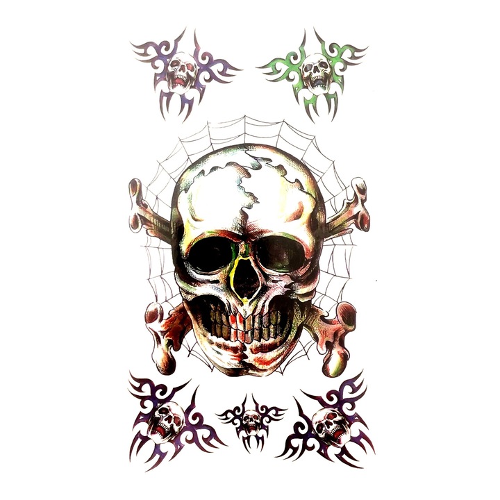 Tatuaj temporar 21 x 10 cm, Nevermore® GF606