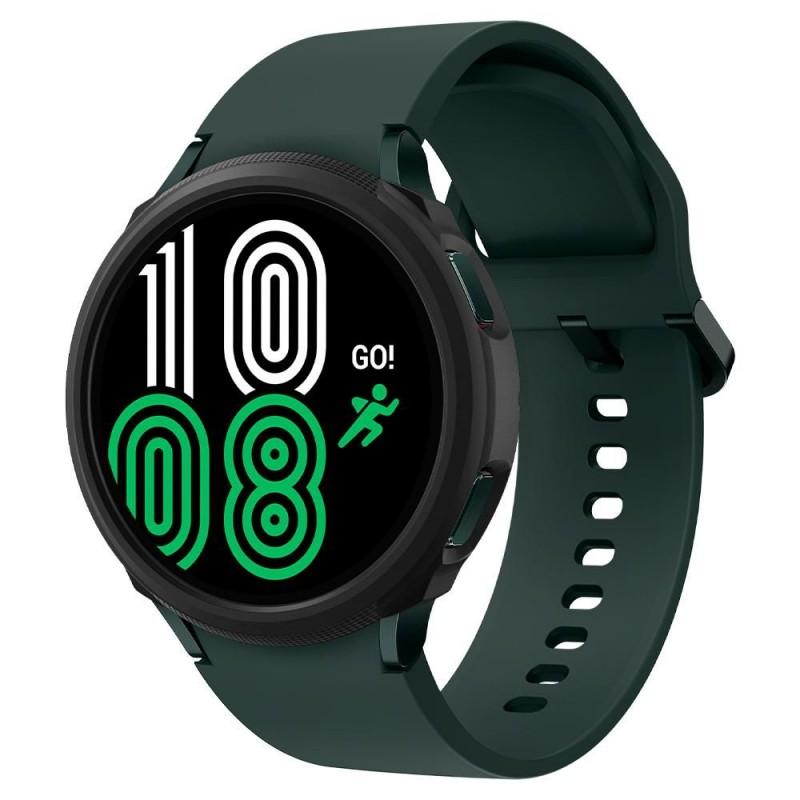 Carcasa Spigen Liquid Air compatibila cu Samsung Galaxy Watch 4 (44mm) Matte Black
