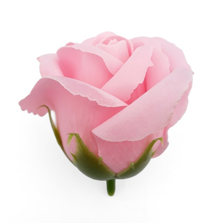 Trandafiri de sapun roz deschis,50 buc/cutie,5x6cm