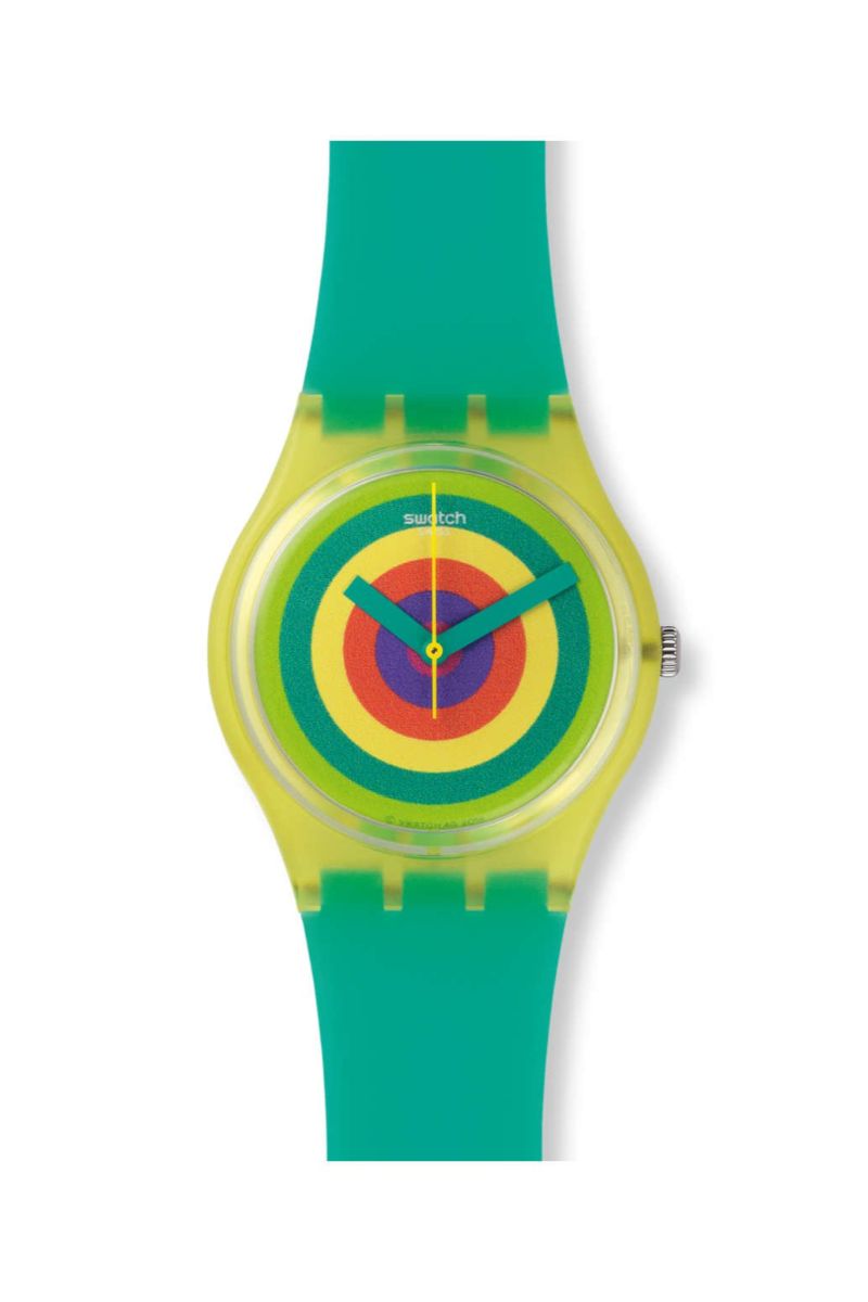 Ceas unisex Swatch, GJ135, Multicolor