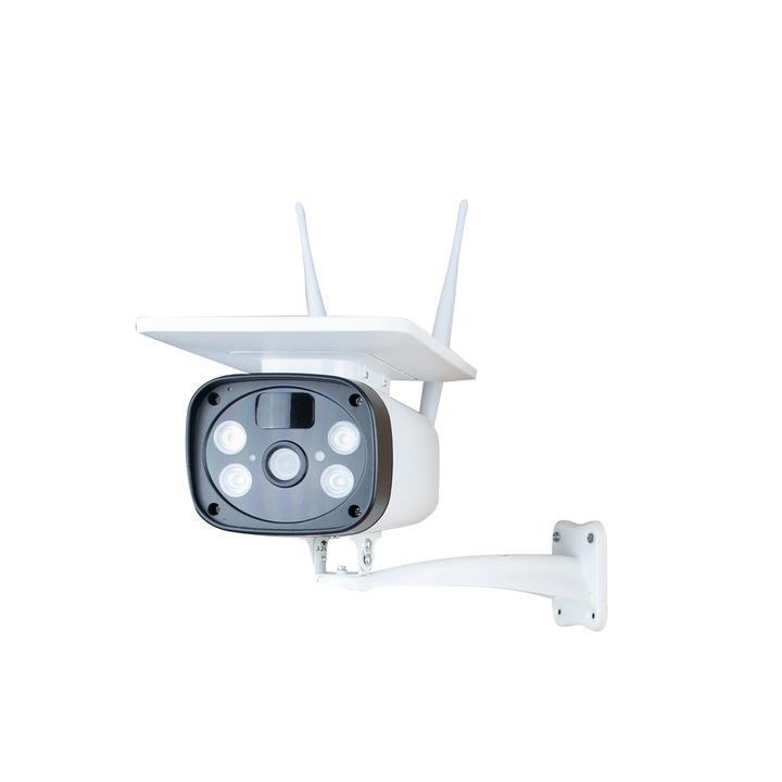 Соларна WiFi камера HELIOS1, Водоустойчива IP66, Безкабелна