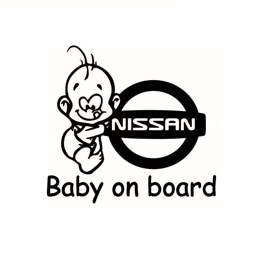 Autocolant cool baby on board Nissan