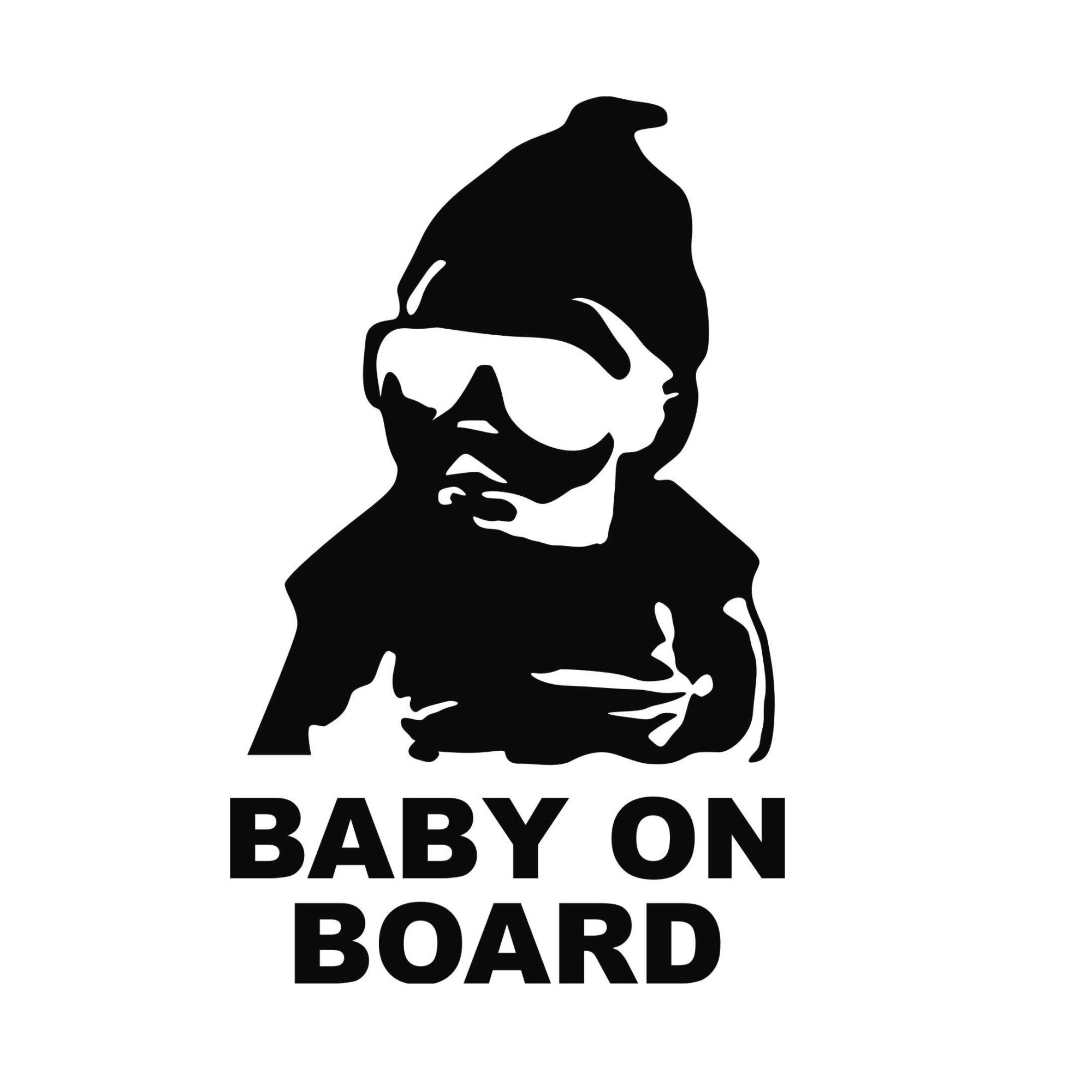 Autocolant cool baby on board baiat