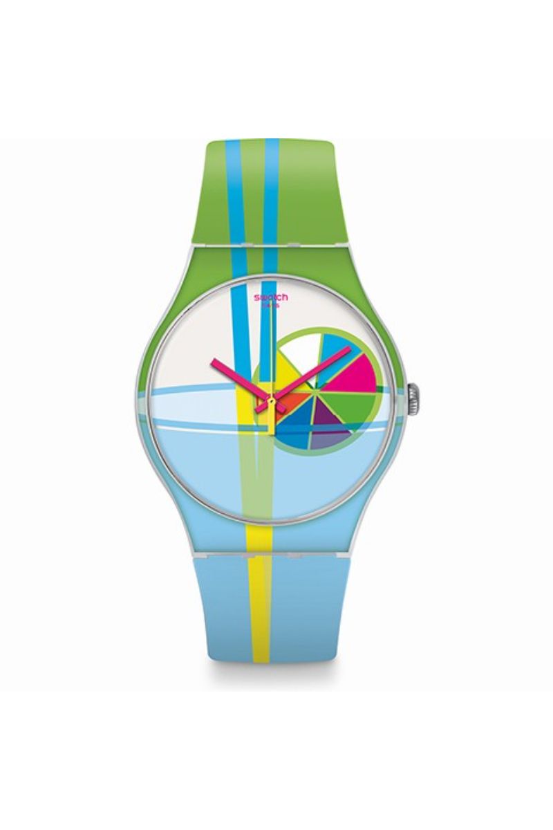 Ceas unisex Swatch, SUOW124, Multicolor