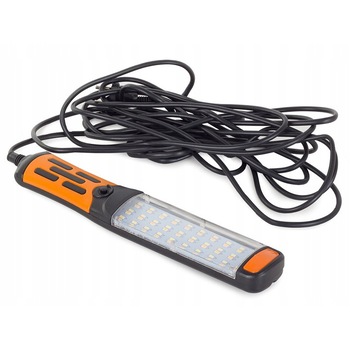 Lampa cu 60 leduri, Zola®, magnetica, negru-galben, cu fir de 8 m, 32x 6x2.5cm Lampa cu 60 leduri, Zola®, magnetica, negru-galben, cu fir de 8 m, 32x 6x2.5cm