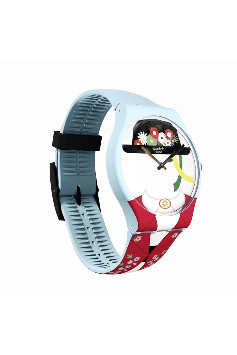 Ceas dama Swatch, SUOL103, Multicolor