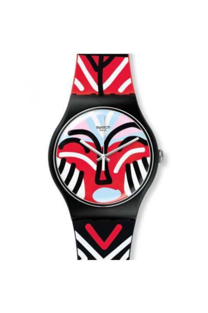 Ceas unisex Swatch, SUOB127, Multicolor