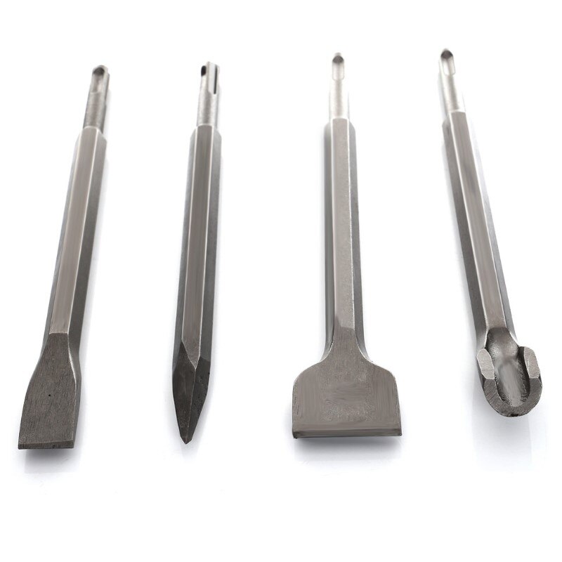 Set 4 dalti beton, Tagred, din otel de inalta calitate, 14x250mm