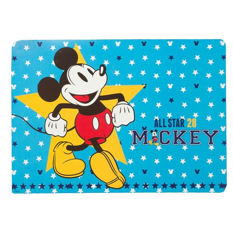 Protectie pentru masa, Mickey, All Star 28, albastra, 43 x 28 cm