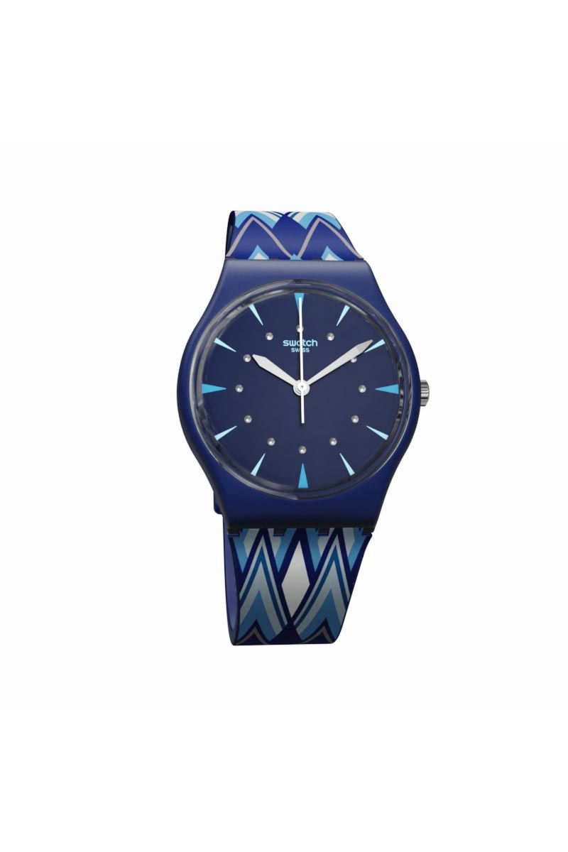 Ceas unisex Swatch, GN250, Albastru