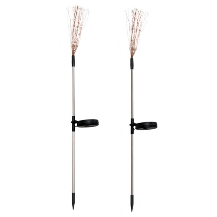 Set 2 instalatii luminoasa Kosiil, 120 LED-uri, Cupru, Multicolor