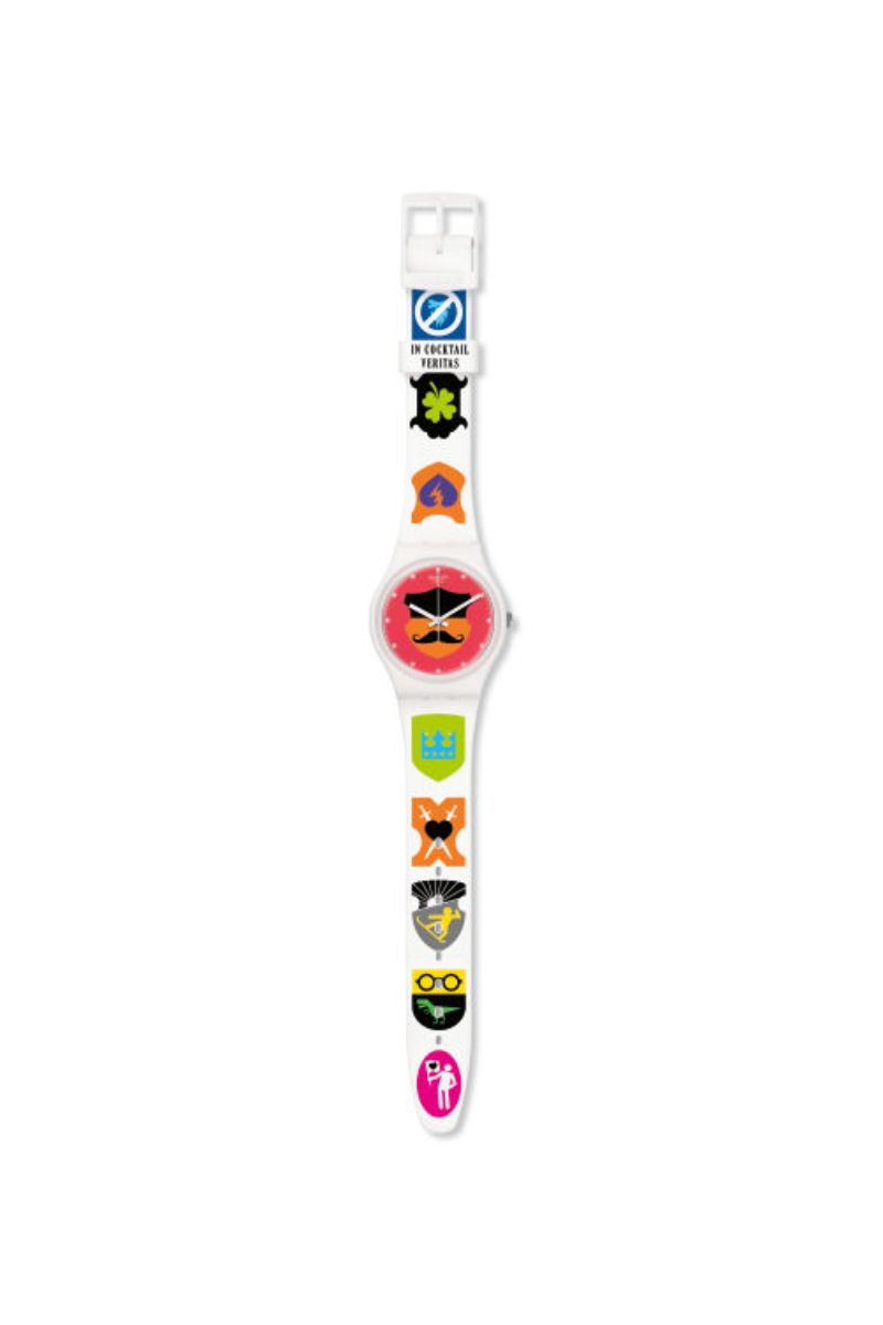 Ceas unisex Swatch, GW179, Multicolor