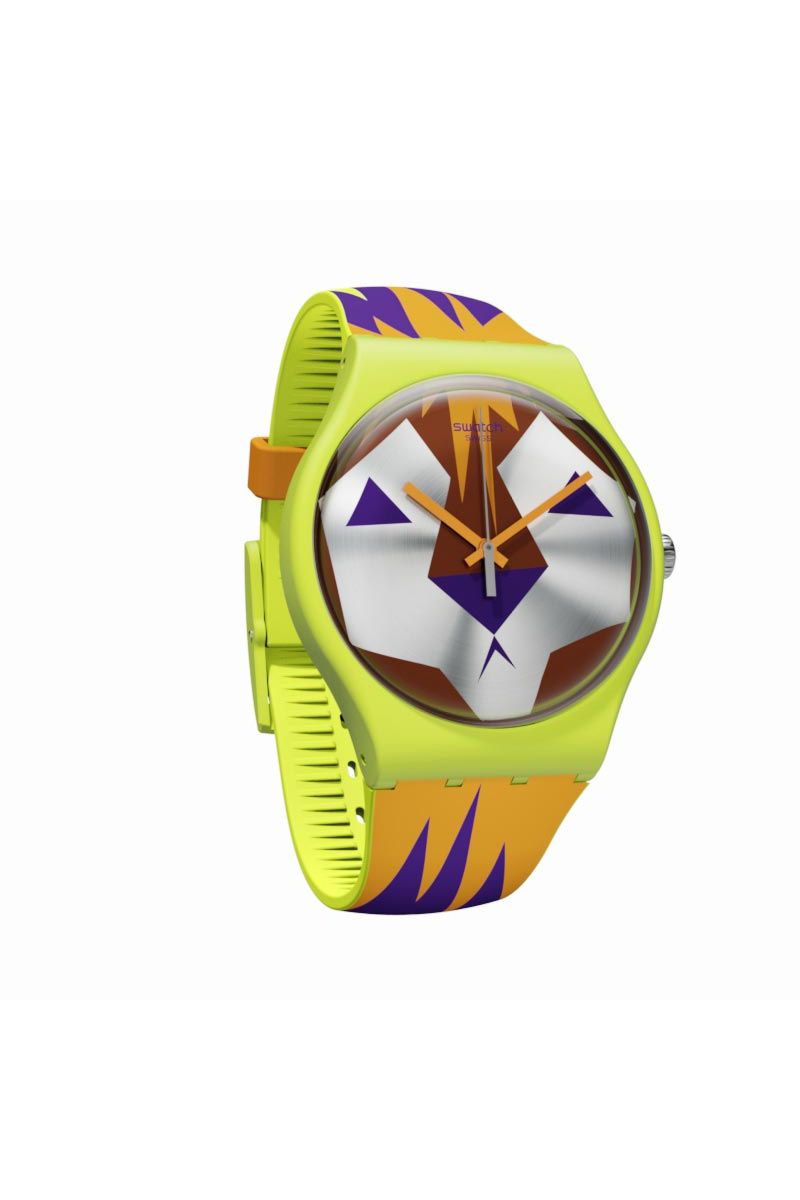 Ceas unisex Swatch, SUOJ106, Multicolor