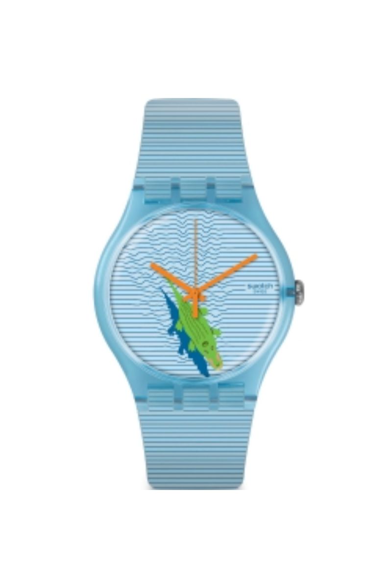 Ceas unisex Swatch, SUOS107, Albastru
