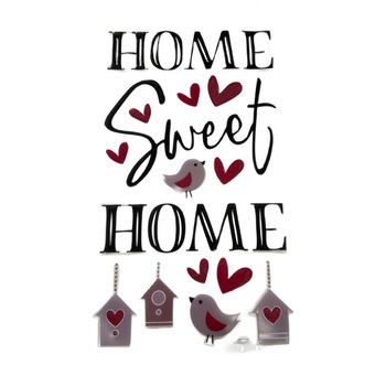 Sticker de perete Home Sweet Home, Multicolor, JMB-BBL2931 Sticker de perete Home Sweet Home, Multicolor, JMB-BBL2931