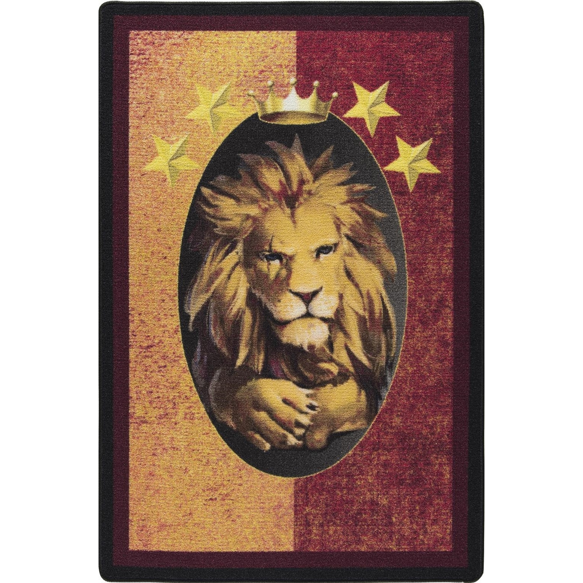 Covor Pentru Copii, Antiderapant, Aslan, 133x190 cm, 1275 gr/mp