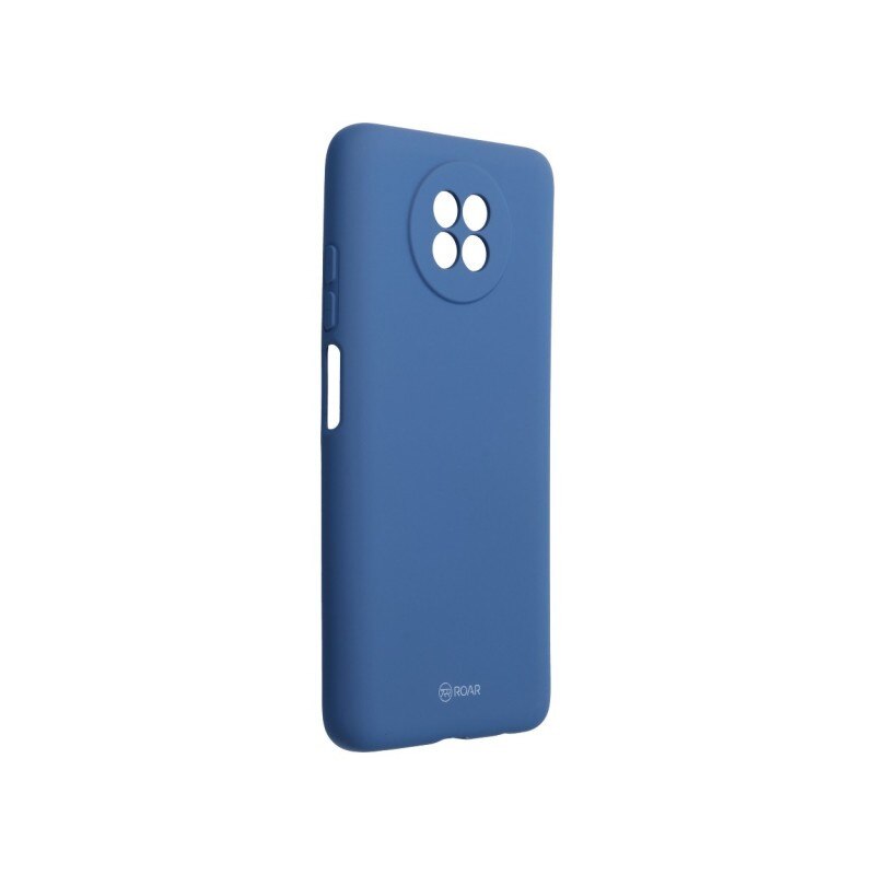 Husa Spate Silicon Roar Jelly Compatibila Cu Xiaomi Redmi Note 9 5G, Albastru Navy