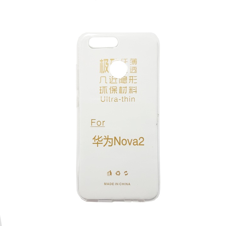 Прозрачен силиконов кейс за Huawei Nova 2 Thin case