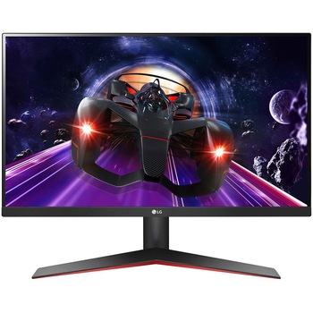Monitor Gaming LED IPS 24'' LG Full HD, 75Hz, 5ms GTG, 1ms MBR, AMD FreeSync, VGA, HDMI, Display Port, 24MP60G-B.AEU Monitor Gaming LED IPS 24'' LG Full HD, 75Hz, 5ms GTG, 1ms MBR, AMD FreeSync, VGA, HDMI, Display Port, 24MP60G-B.AEU