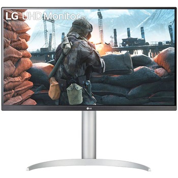 Monitor LED IPS LG 27'' 4K UHD, 60Hz, 5ms, DCI-P3 95%, VESA DisplayHDR™ 400, AMD FreeSync™, Dynamic Action Sync, HDR 10, HDMI, Display Port, Pivot, 27UP650-W.AEU Monitor LED IPS LG 27'' 4K UHD, 60Hz, 5ms, DCI-P3 95%, VESA DisplayHDR™ 400, AMD FreeSync™, Dynamic Action Sync, HDR 10, HDMI, Display Port, Pivot, 27UP650-W.AEU