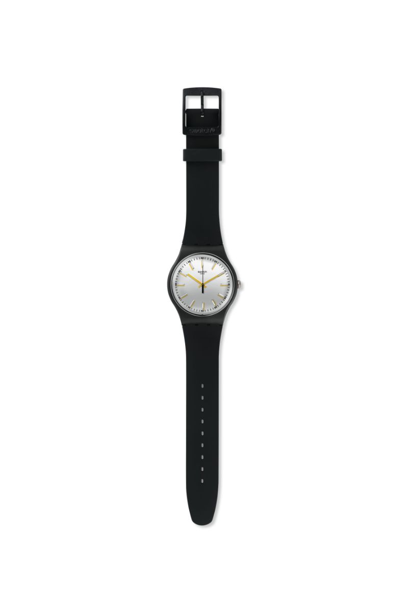 Ceas unisex Swatch, SUOB132, Negru