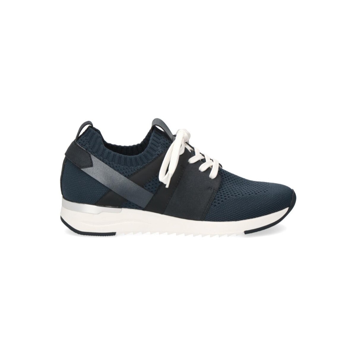 Pantofi sport dama, Caprice, Ocean Casual Trainers, Textil, Albastru