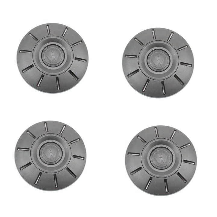 Set 4 capace janta pentru VW Crafter MK2 16 inch, negru satin