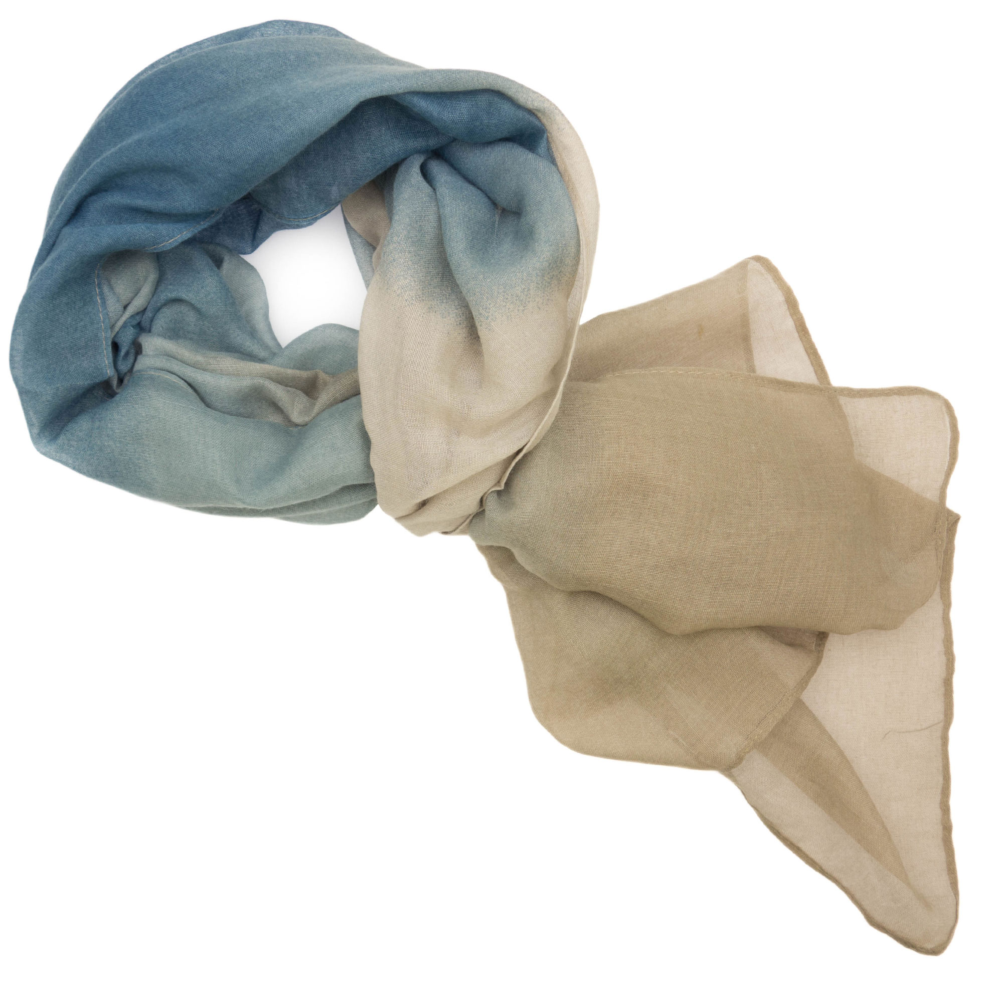 Esarfa de dama, Buticcochet, 100% viscoza, degrade multicolor - ES707