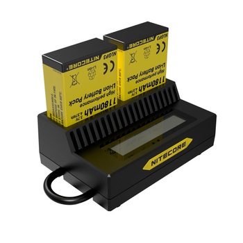 Incarcator dublu usb nitecore ugp3 pentru hero3 si hero3 Plus Incarcator dublu usb nitecore ugp3 pentru hero3 si hero3 Plus