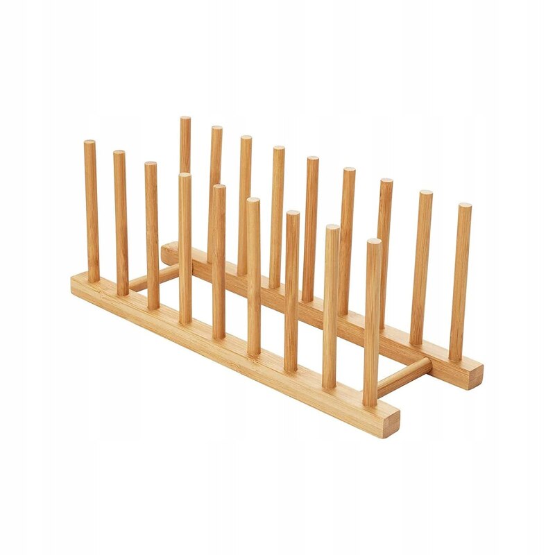 Suport uscat vase, din bambus, maro