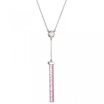 Colier de argint Preciosa, Rosa, Crystal Line, Roz Colier de argint Preciosa, Rosa, Crystal Line, Roz