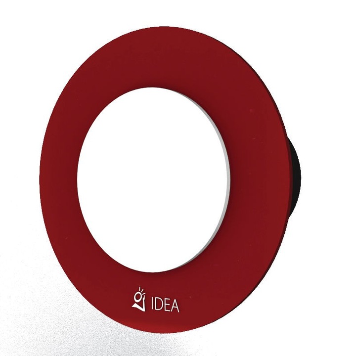 Вентилатор за баня, IDEA Ø100, Red Dark - White Pure, Червен/Бял