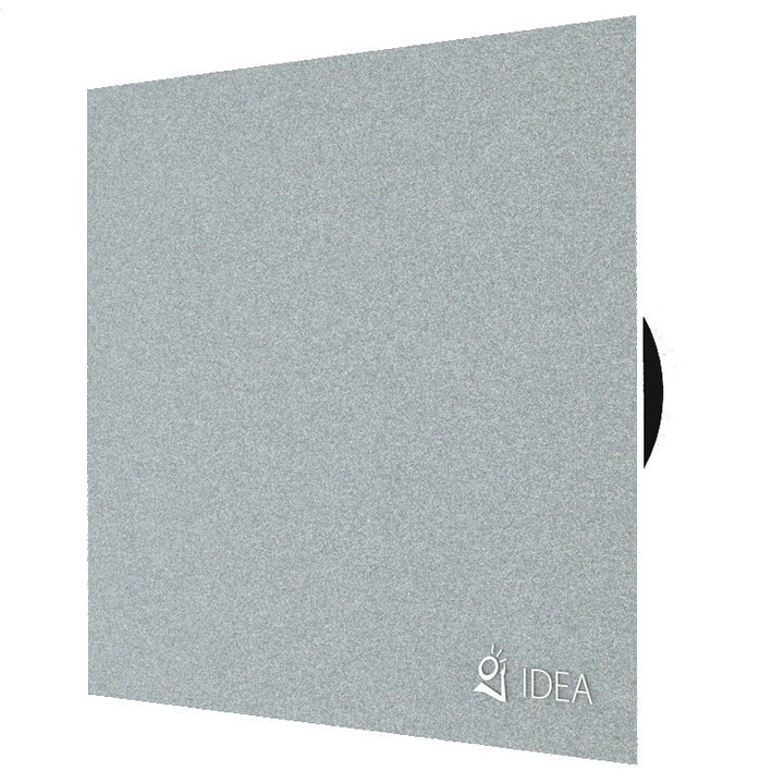 Вентилатор за баня, IDEA Ø125, Aluminium Rich, Сив