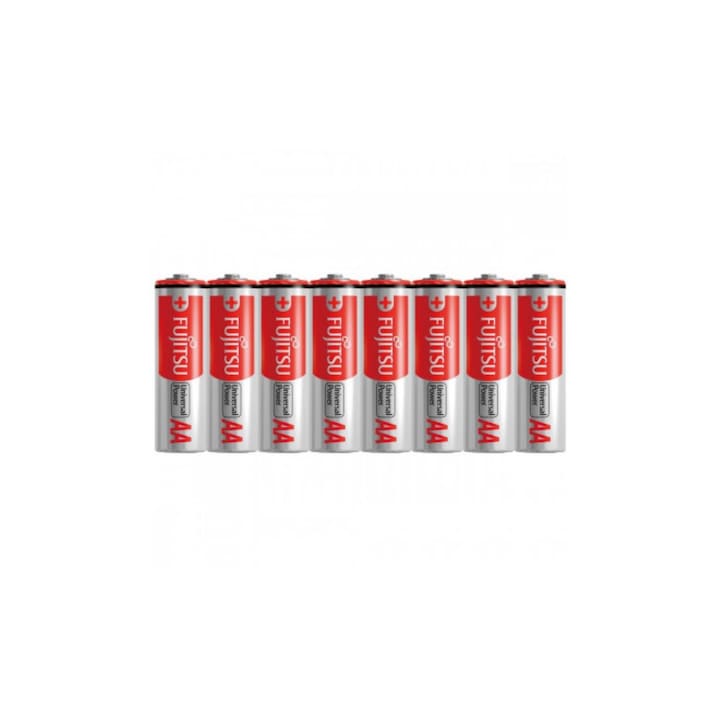 Алкални батерии FUJITSU UNIVERSAL POWER LR6 AA, 8 броя в шринк