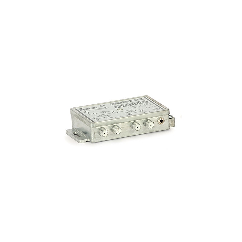 Amplificator CATV de interior AWS-1036 SilverLine (4 iesiri reglabile)
