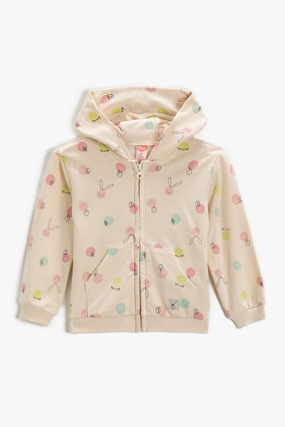 KOTON, Hanorac cu model, Roz pal