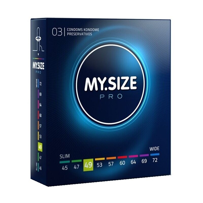 Prezervative MY SIZE PRO 49 x3 buc