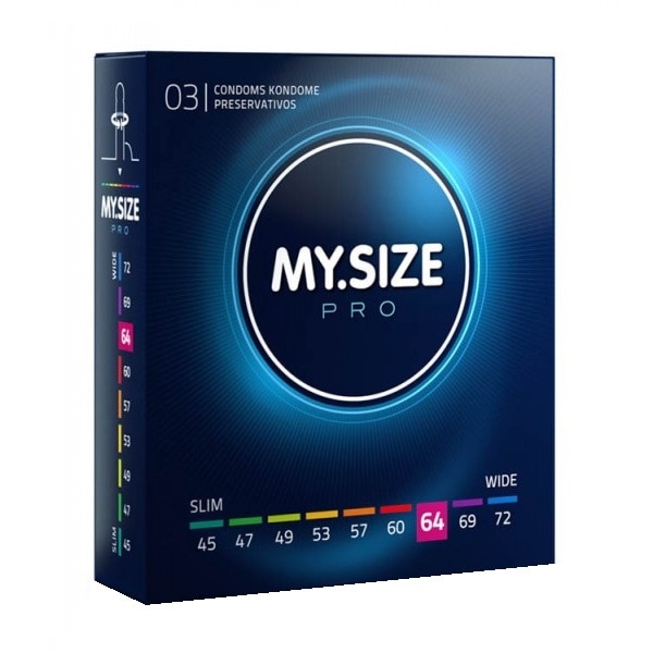Prezervative MY SIZE PRO 64 x 3 buc