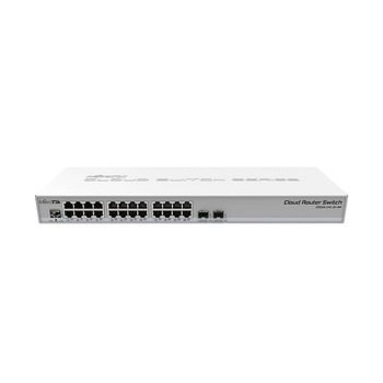Switch Mikrotik, Cloud Router CRS326-24G-2S+RM, 24x porturi Gigabit, 2x porturi SFP+, carcasa 1U rackmount, Dual boot (RouterOS sau SwitchOS) Switch Mikrotik, Cloud Router CRS326-24G-2S+RM, 24x porturi Gigabit, 2x porturi SFP+, carcasa 1U rackmount, Dual boot (RouterOS sau SwitchOS)
