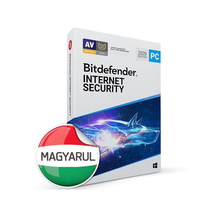 Bitdefender Internet Security Hun 10 Eszköz 1 Év Dobozos Vírusirtó Szoftver