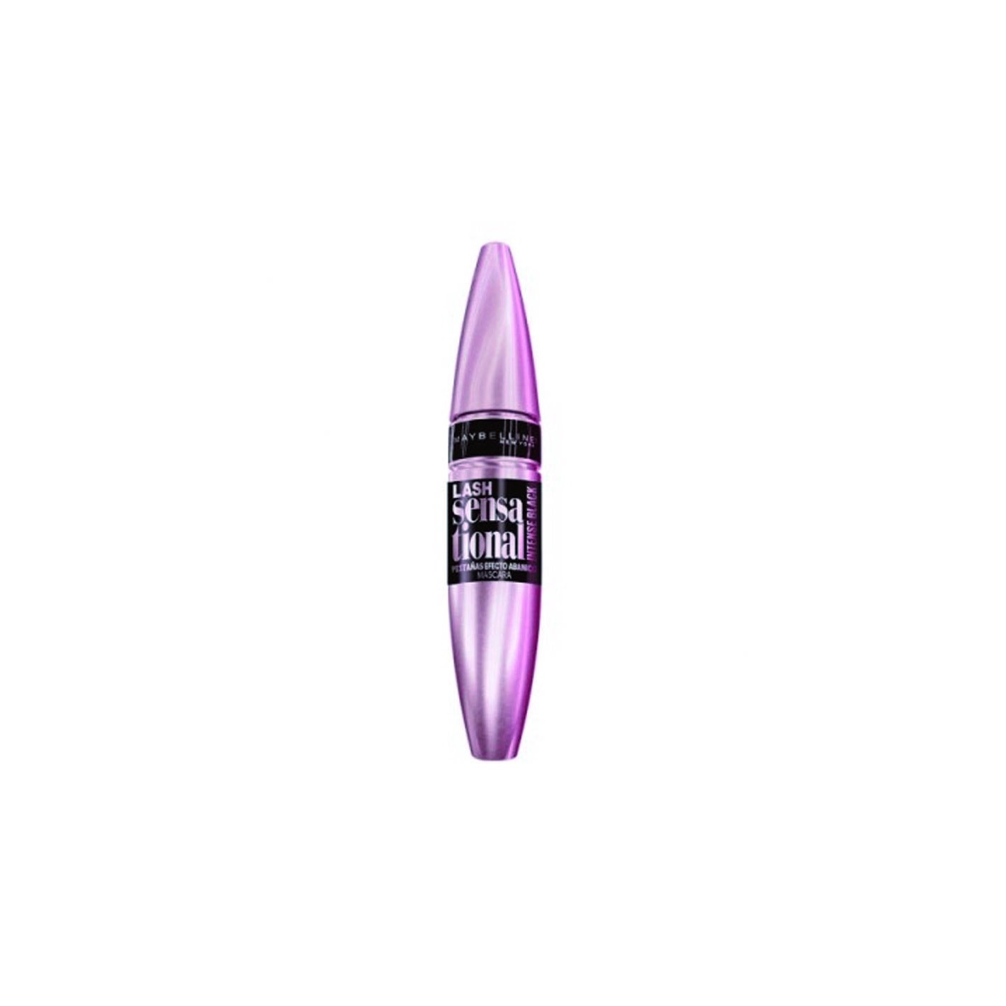 Mascara Lash Sensational Intense, Maybelline, Negru, 9,5 ml