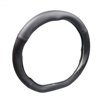 Husa Volan Tesit Automax, 37,5 cm , negru cu rosu Husa Volan Tesit Automax, 37,5 cm , negru cu rosu