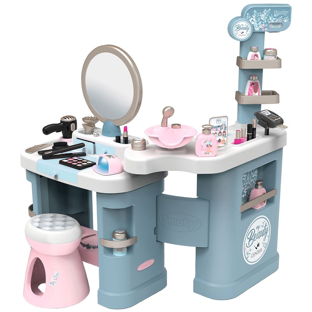 Salon de infrumusetare Smoby My Beauty Center cu 32 accesorii