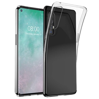 Husa Lemontti Ultra Clear compatibila cu Oppo Reno3 Pro, Transparent Husa Lemontti Ultra Clear compatibila cu Oppo Reno3 Pro, Transparent