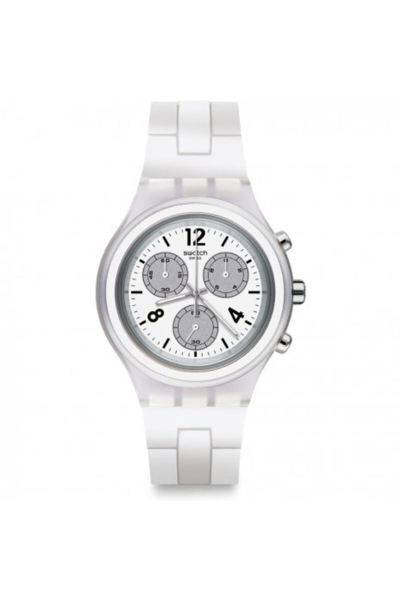 Ceas barbatesc Swatch, SVCK1007, Alb